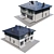 Modern Cottage Home: 3D Model 3D model small image 4