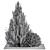 Pine Bush & Tree Set: Outdoor Greenery 3D model small image 4