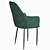 Metal Light OM Chair | Stylish and Comfortable 3D model small image 2