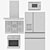 AEG_SET01: Efficient Home Appliance 3D model small image 6