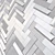 Bianco Biscuit Tile No. 4: Versatile & High-Quality Design 3D model small image 3