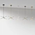 Modern Starburst Pendant Light 3D model small image 5