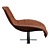 Luxury Italian Mart Leather Armchair 3D model small image 2