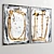 Elegant Dual Photo Frame with Plaster Finish 3D model small image 5
