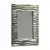 Modern Wave Frame Wall Mirror 3D model small image 1