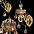 Eurosvet Escada Chandelier 3D model small image 1