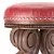 Vintage Cream Footstool - Elegant Antique Design 3D model small image 3