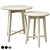 Modern Dark Green Table Set - Kragsta Ikea 3D model small image 3