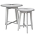 Modern Dark Green Table Set - Kragsta Ikea 3D model small image 4