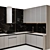 Adjustable Color Kitchen: Modern92Vol1 3D model small image 3