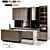 Modular Kitchen Unit - Modern Design 3D model small image 8