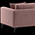 Volga Factory Sofa: Comfort meets Style 3D model small image 6