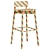 Elegant Jasny Veneer Barstool 3D model small image 2