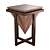 Gatti Metal Pyramid End Table 3D model small image 2