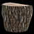 Rustic Pine Stump Cut 3D model small image 3