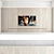 TV Wall Set: Modern Design, 75" Samsung Crystal UHD 4K 3D model small image 5