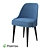 Compact and Stylish Chair for Comfortable Seating 3D model small image 3