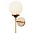 Title: Hillsborough Wall Sconce - Elegant Illumination for Your Walls 3D model small image 1