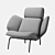 Cozy Embrace Chair 3D model small image 5
