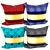 Luxury Pillow Set 3D model small image 1