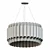 Bauhaus 32-Light Chandelier for Bars & Restaurants 3D model small image 2