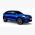 Sleek Skoda Kodiaq RS 2019: High-quality Low Poly Model 3D model small image 3