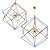 Elegant Torston Pendant Chandelier 3D model small image 2