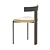 Elegant ZEFIR Chair: Modern Comfort 3D model small image 5