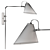 Modern Wall Lamp: Club Wall 3D model small image 2