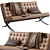 Barcelona Knoll Sofa: Sleek, Modern, and Functional 3D model small image 3