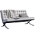 Barcelona Knoll Sofa: Sleek, Modern, and Functional 3D model small image 4