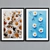 Chic Blooms Picture Frame Set 3D model small image 5