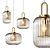 Elegant Frist Pendant Light 3D model small image 1