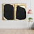 Elegant Plaster Dual Photo Frame 3D model small image 3