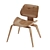 Elegant Wood Chair: Luxurious & Durable 3D model small image 2