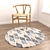 Round Rugs Set: Versatile and Realistic 3D Models 3D model small image 6