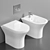 Roca Nexo Bidet - Modern & Stylish 3D model small image 1