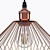 Wire Cage Pendant Light 3D model small image 5