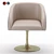 Luxury Leather Dining Chair 3D model small image 2