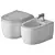 Elegant Monet WC - Modern Collection 3D model small image 6