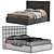 Felis Karl Bed: Stylish and Modern Sleep Solution 3D model small image 3