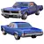 Classic 1965 Pontiac GTO 3D Model 3D model small image 1