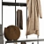 Modern Entryway Organizer Set - Ikea Pinnig 3D model small image 3