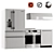 Frigidaire Professional Kitchen Set 3D model small image 1