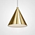 Rigel Brass Metal Pendant Light 3D model small image 2