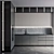 Gaggenau Kitchen Mesh: Height 300cm, 8.9m Area 3D model small image 1