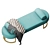 Cazarina Cameron Bench: Elegant and Functional 3D model small image 2