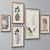 Elegant Set of Wall Paintings 3D model small image 3