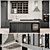 Ikea Kitchen Idea01: Stylish and Functional 3D model small image 1