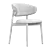 Modern Oleandro Dining Chair 3D model small image 3